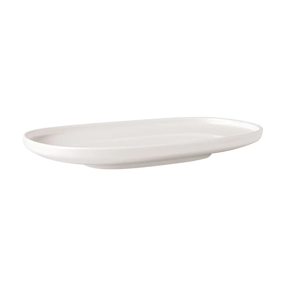 Villeroy & Boch Servierplatte Afina, Porzellan, 23x13x2,5cm weiß