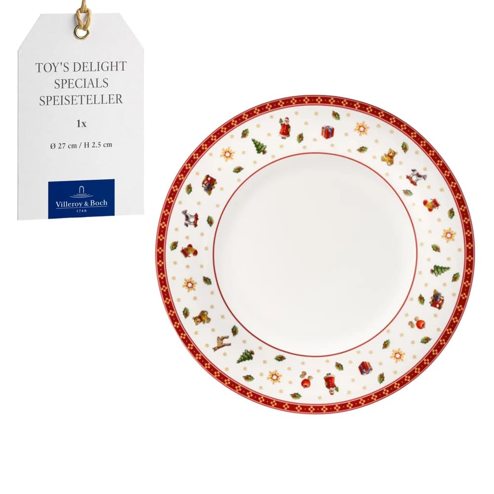 Villeroy & Boch Speiseteller Toy's Delight Specials Speiseteller 27cm weiß
