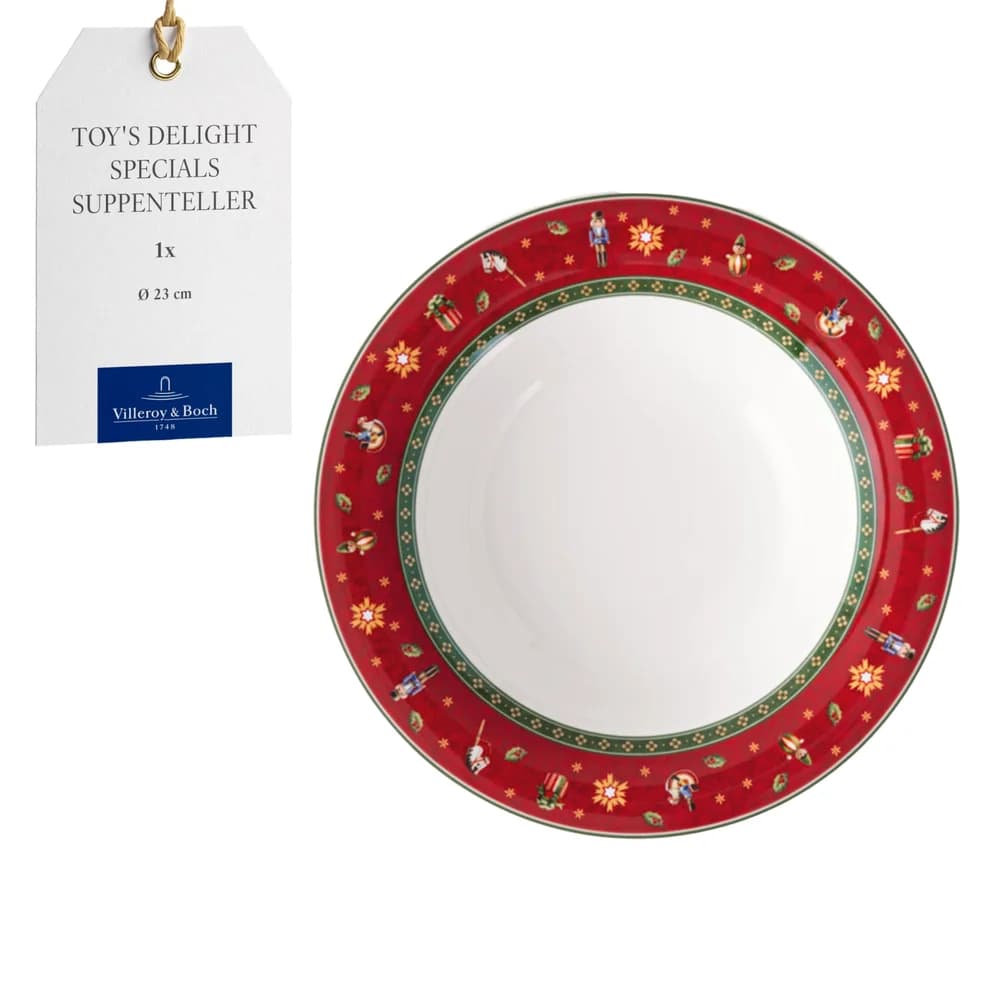Villeroy & Boch Toy's Delight Suppenteller ø 23 cm Rot
