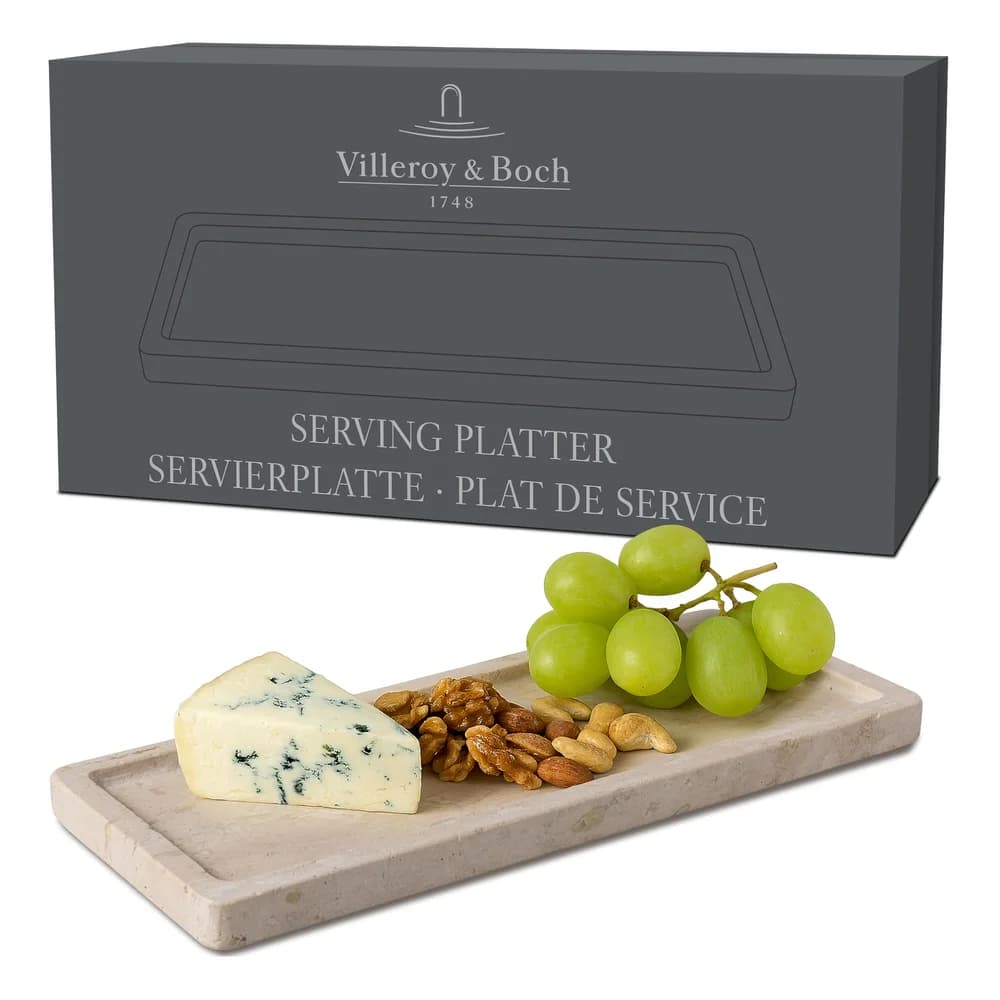 Villeroy & Boch Manufacture Travertine Servierplatte 25,5x10,5cm