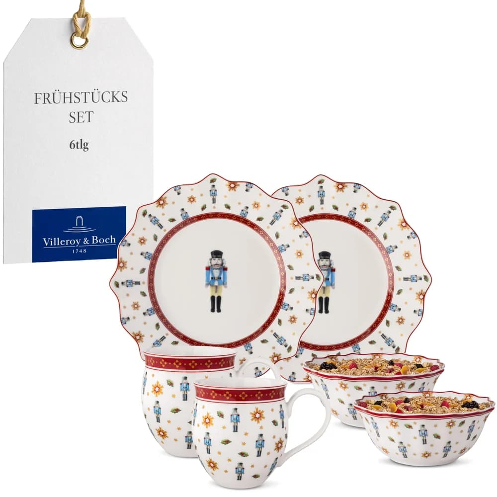 Villeroy & Boch Toy's Delight Frühstücks-Set 6-teilig Nussknacker
