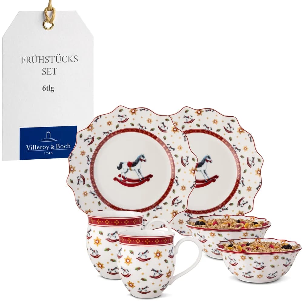 Villeroy & Boch Toy's Delight Frühstücks-Set 6-teilig Schaukelpferd