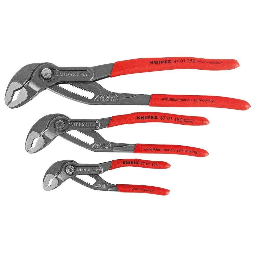 KNIPEX Cobra-Set, 3-teilig
