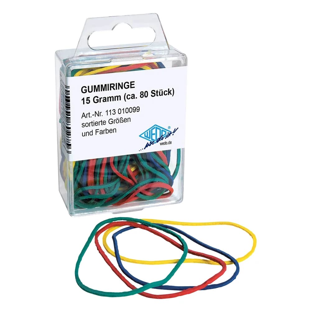 Wedo 113 010099 Gummiband 80 Stück(e)