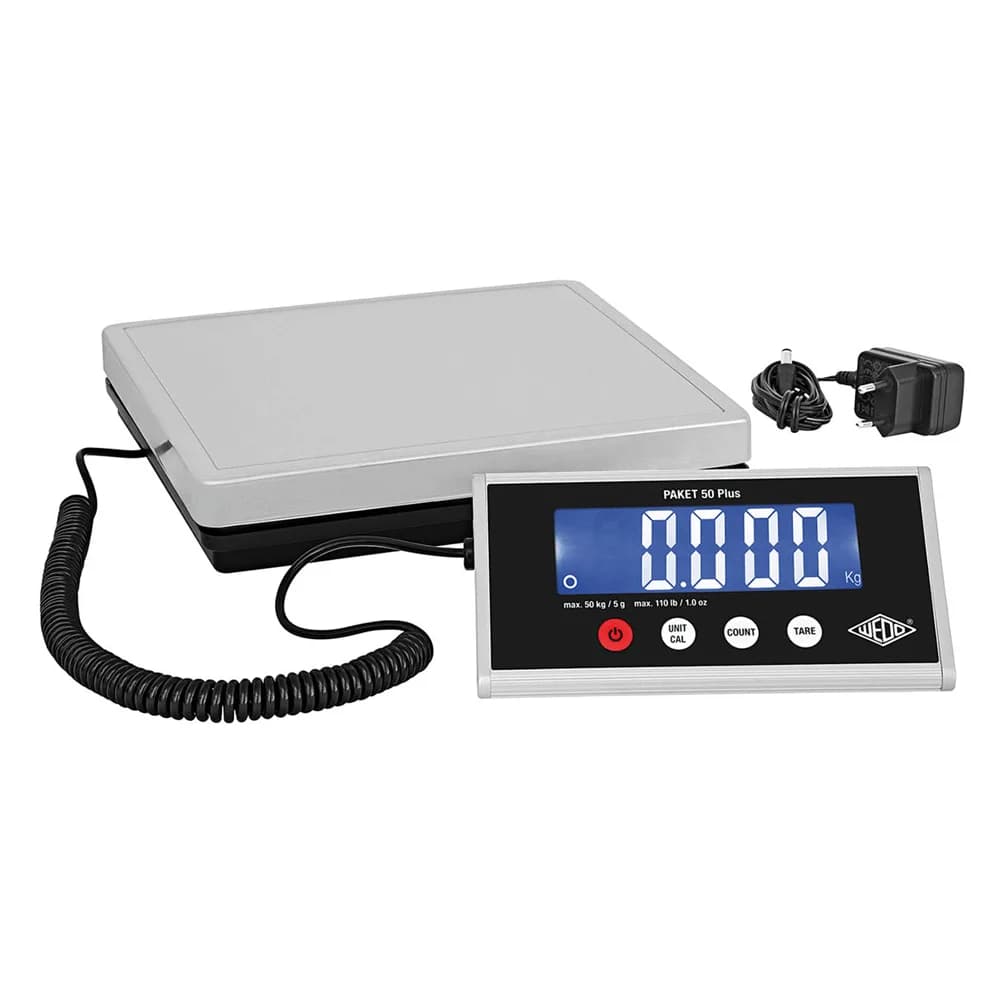 Wedo Paketwaage »Paket 50 Plus« silber, 25x5x25 cm