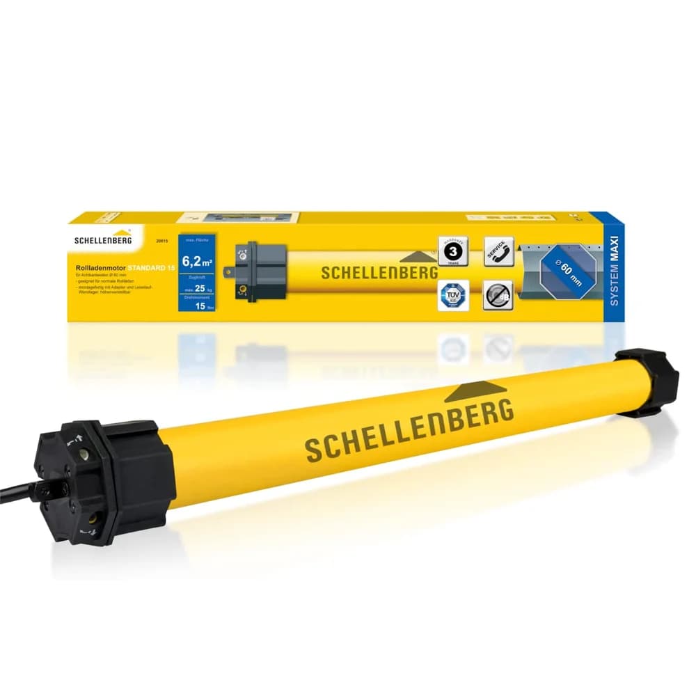 SCHELLENBERG Rohrmotor Standard (Maxi 15 Nm)