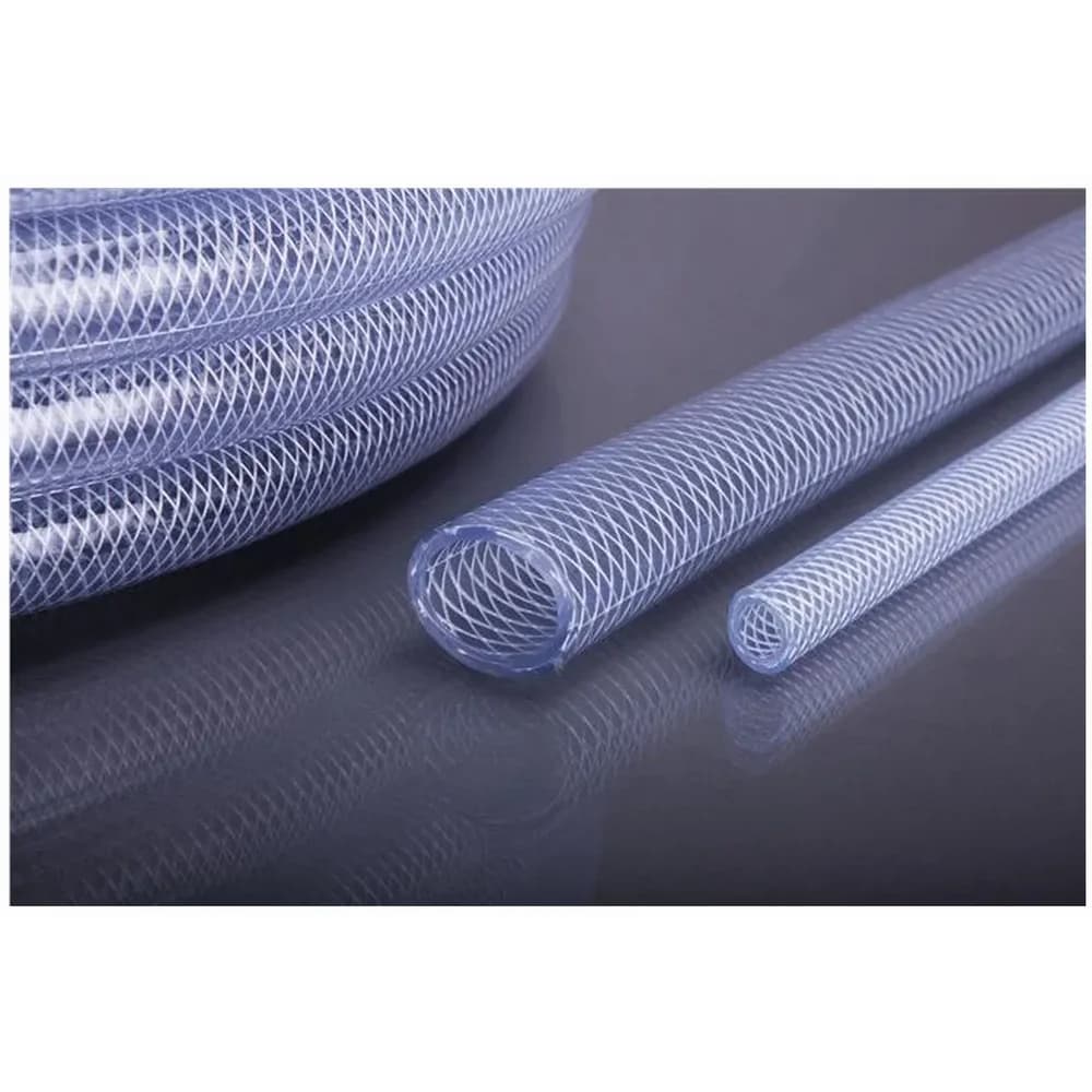 APD PVC-Gewebeschlauch transparent 9x3mm 50m