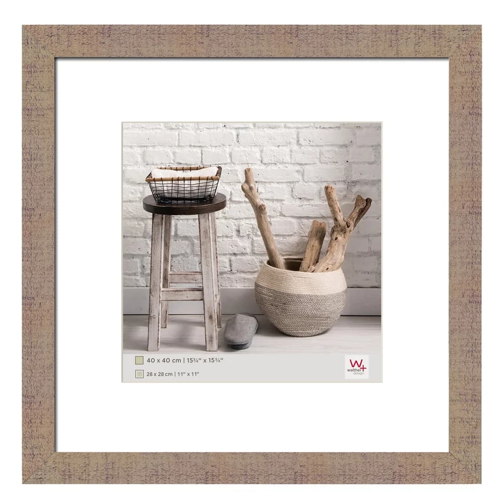 Walther Home 40x40 Holz beigebraun HO440C