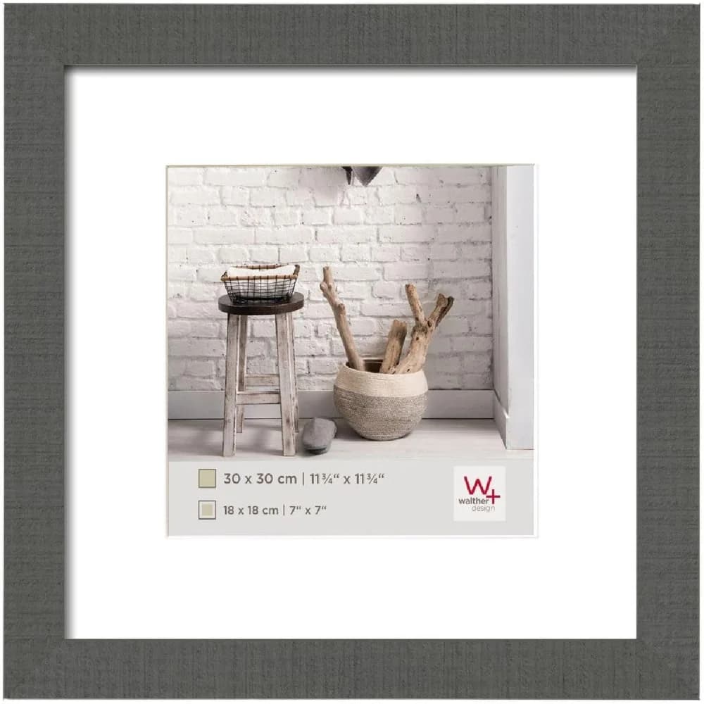 Walther Home 40x40 Holz grau HO440D