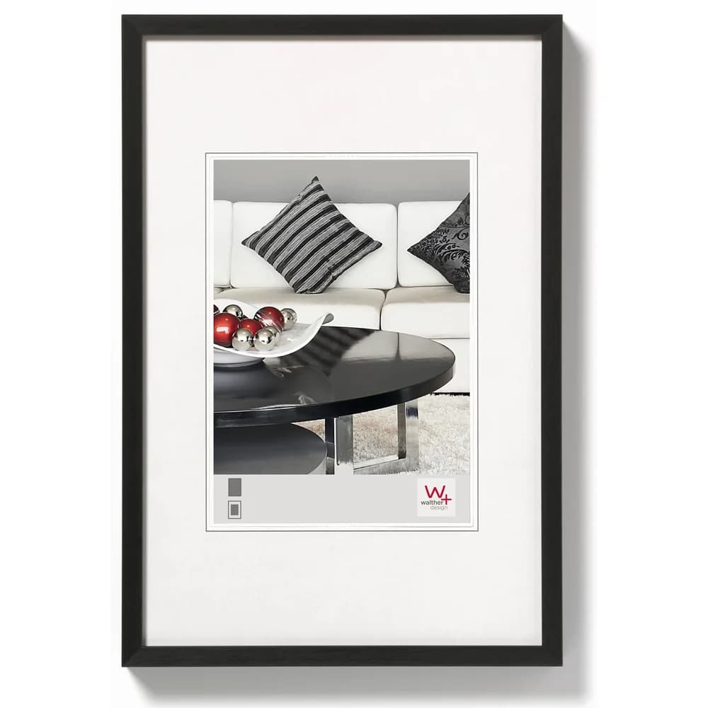 Walther Chair 20x30 Aluminium schwarz AJ030B