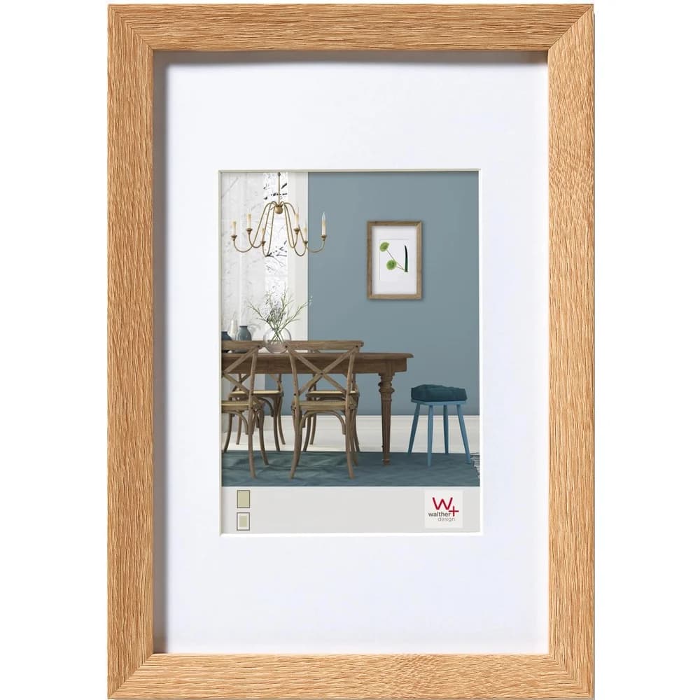 walther + design Fiorito Holz Bilderrahmen 30x45 cm, EICHE HELL