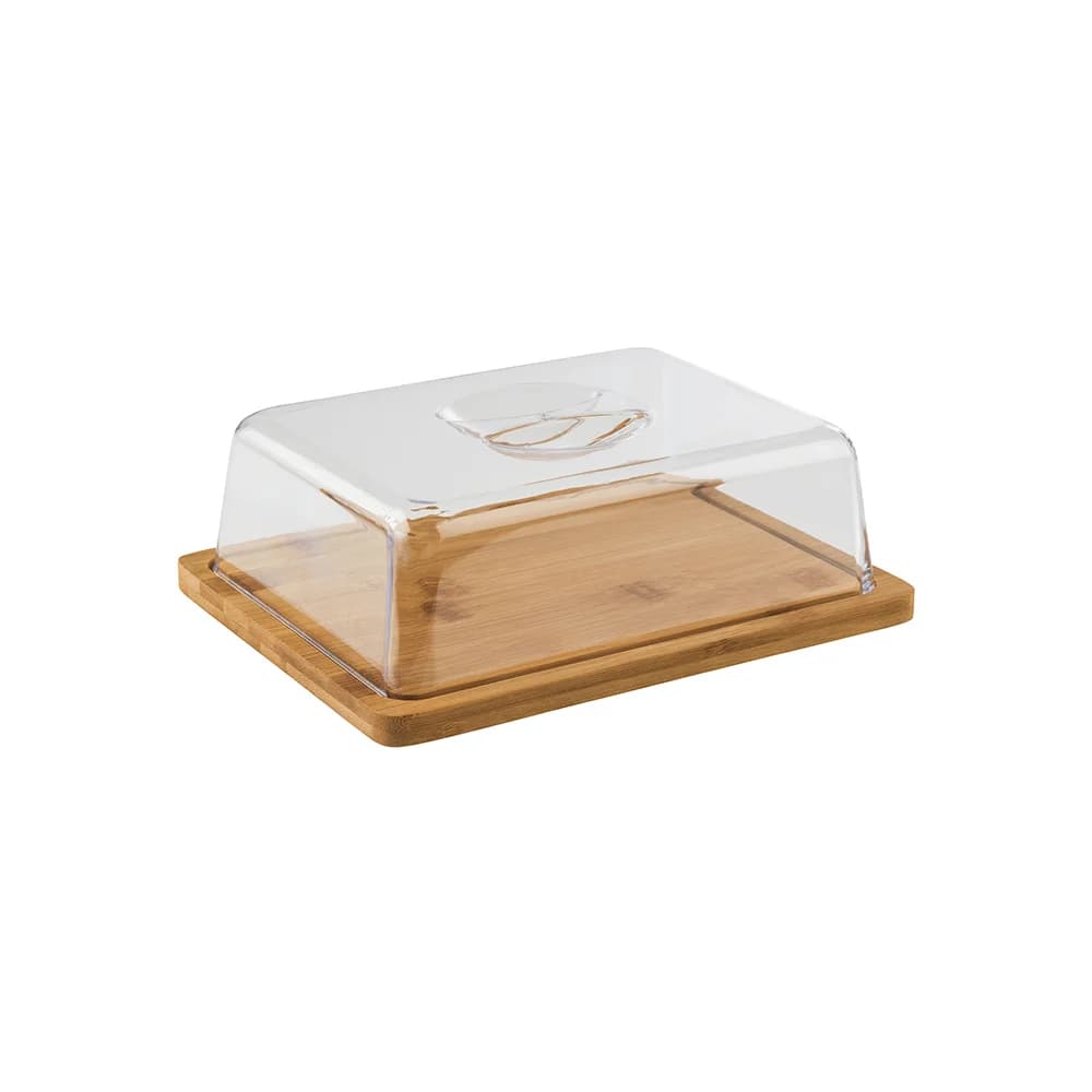APS 821 Tablett aus Bambus inklusive Haube, 2 teilig