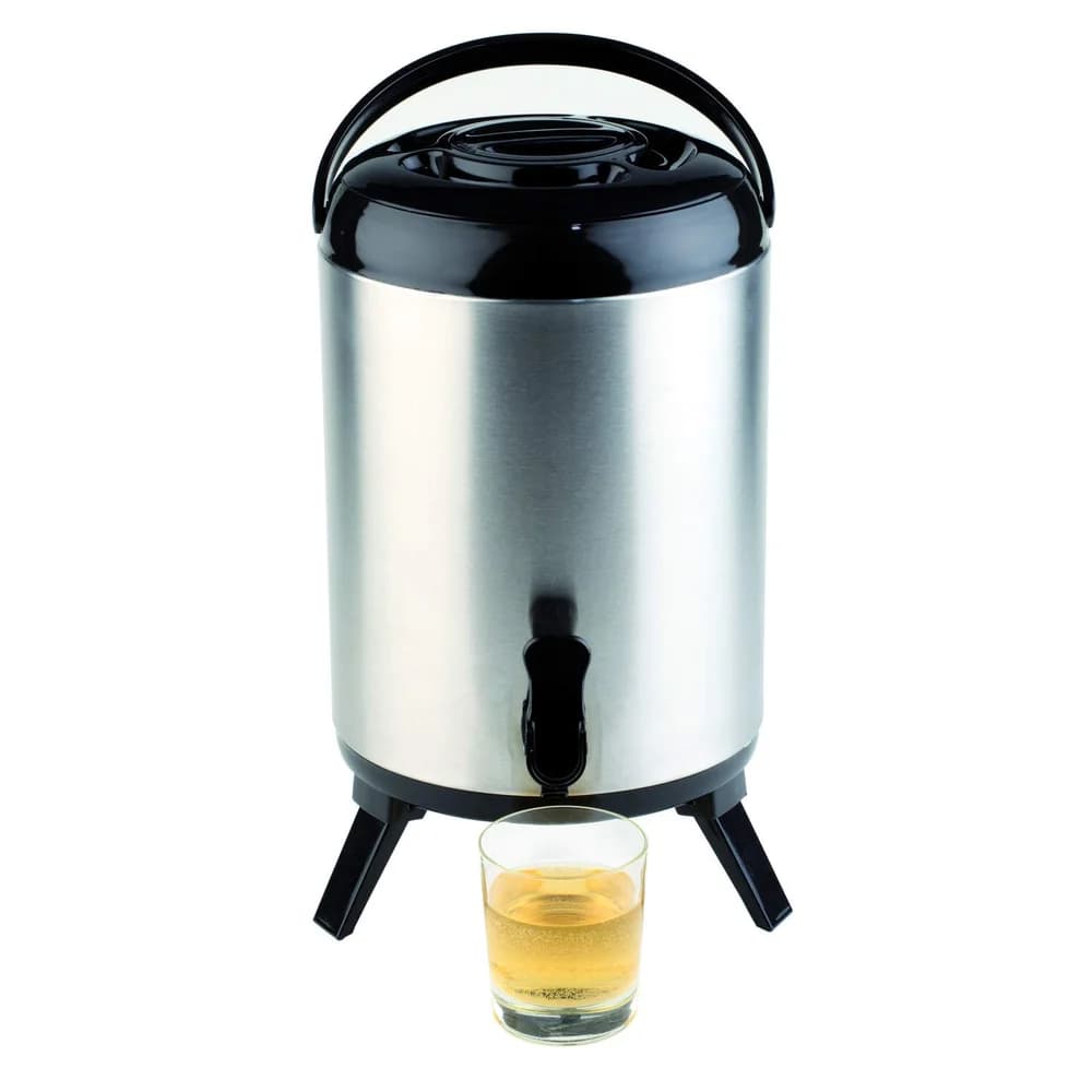 APS Isolier-Getränkespender 9500 ml silber, 42 cm