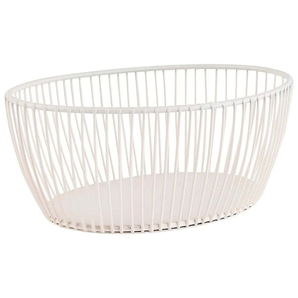 APS Korb -SVART- in whisper white 20 x 15 cm, H: 8 cm