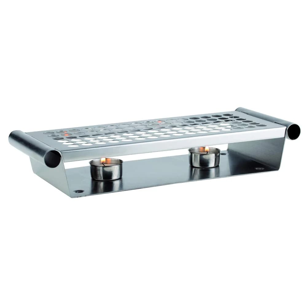 APS 35343 Speisenwärmer, 2-flammig 34 x 13 cm, H: 6 cm
