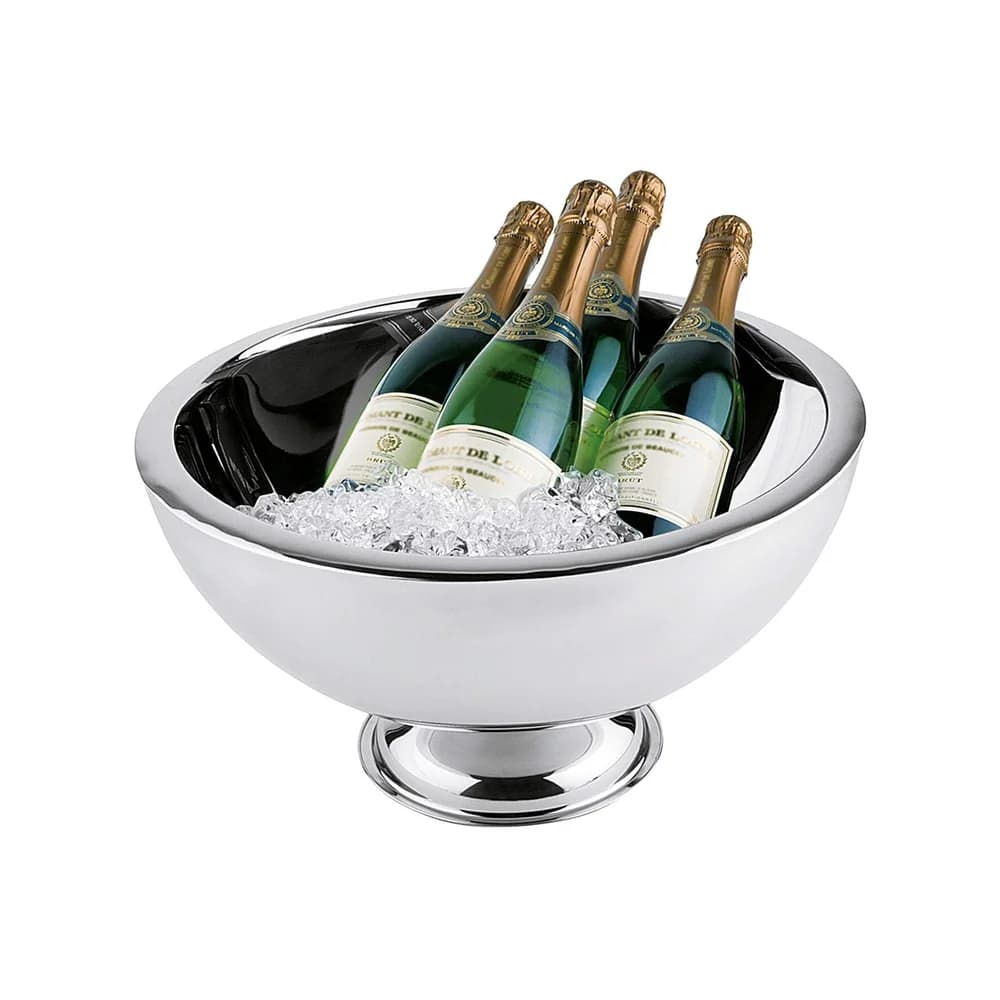 APS Champagnerkühler Edelstahl 10,5l, 44cm