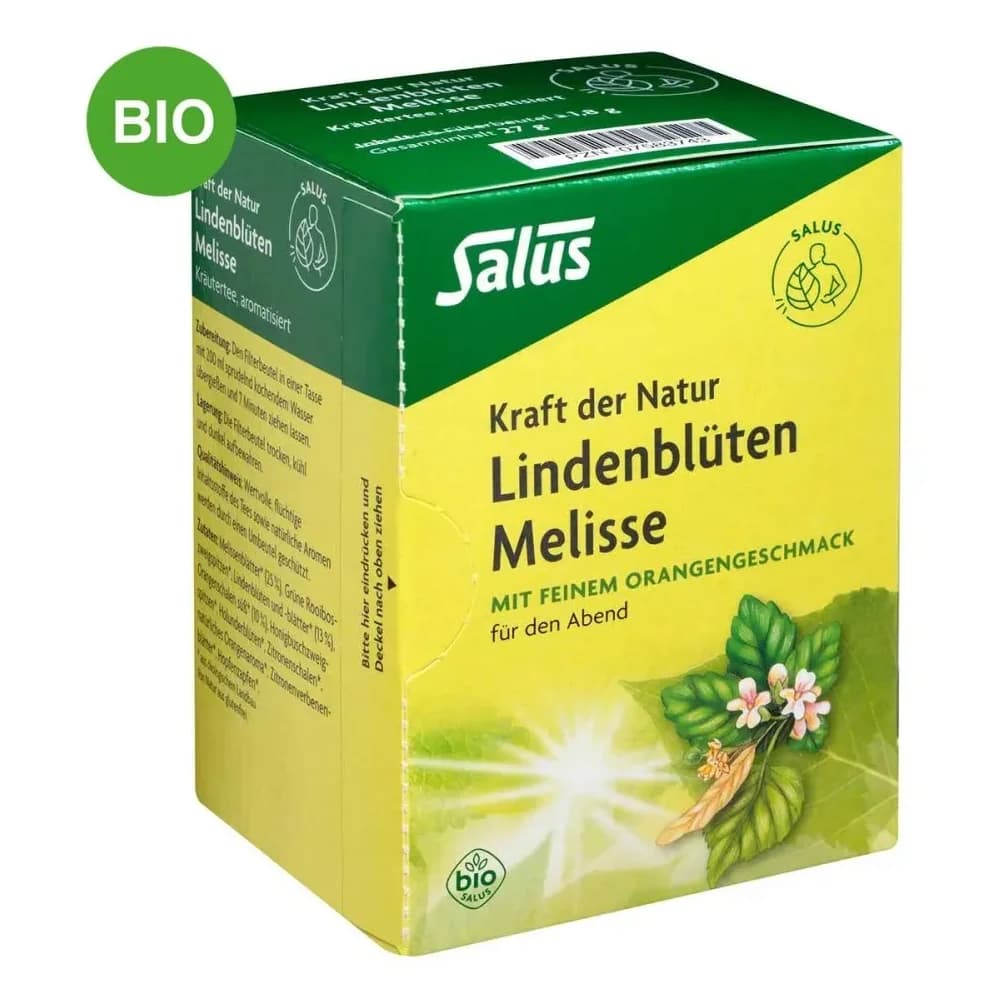 Lindenblüten Melisse Tee Kraft d.Nat.Btl.Salus