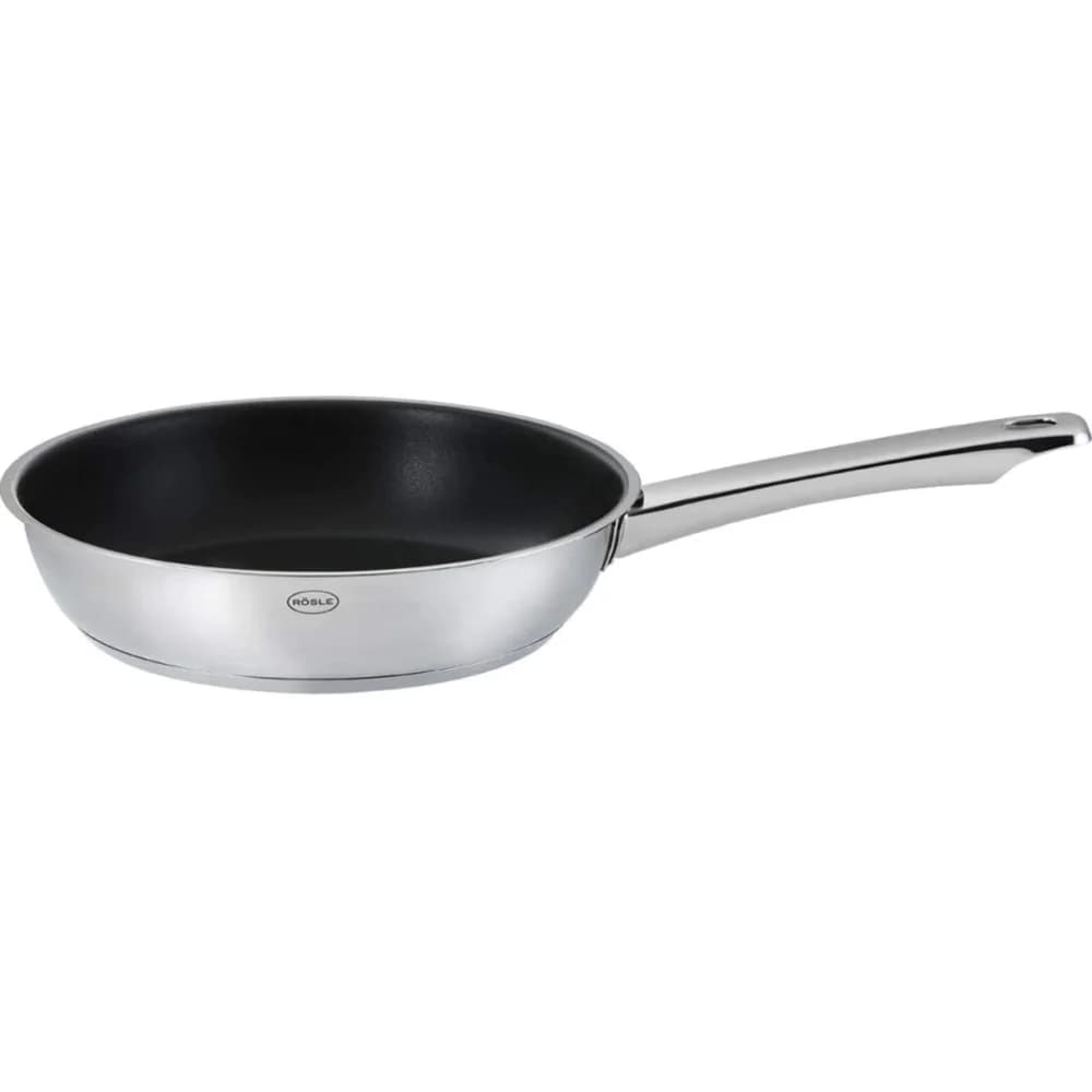 RÖSLE Bratpfanne Moments Ø 28cm - silber|schwarz