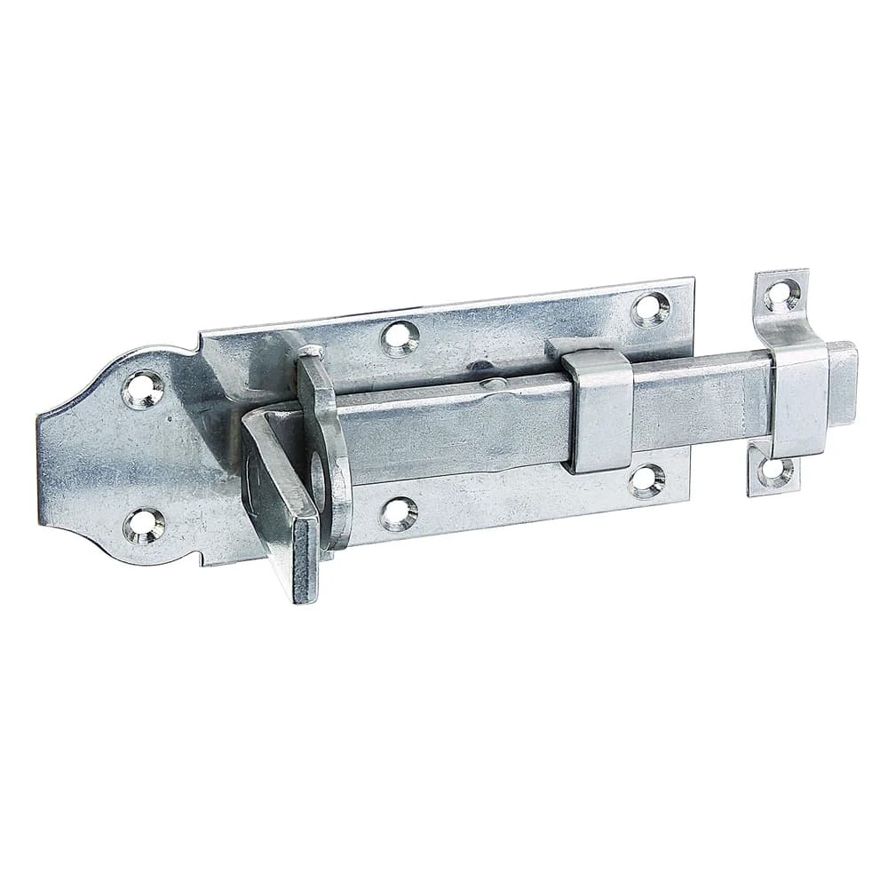 GAH Alberts Schlossriegel gerade L 120mm Edelstahl, matt