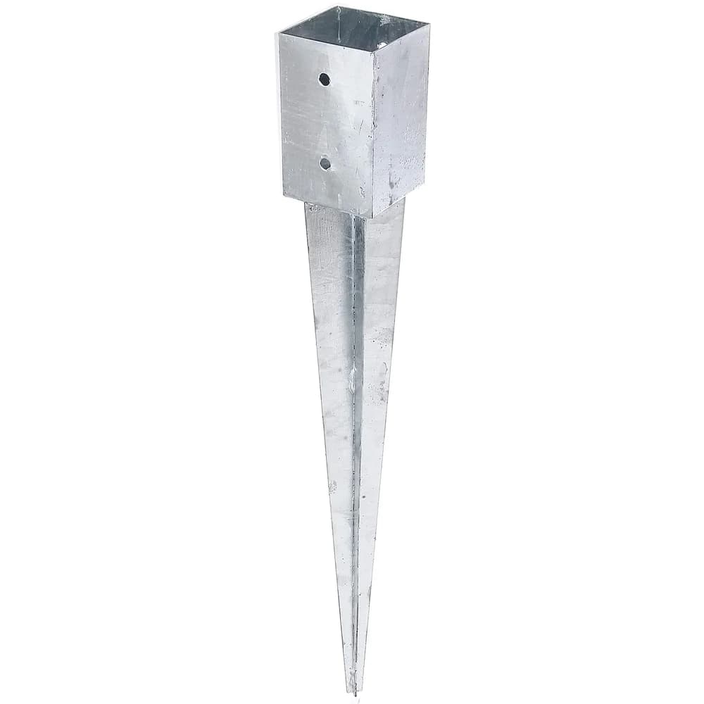 GAH Alberts Einschlag-Bodenhülse a91xb91xc150xd750mm STA roh TZN - 211288