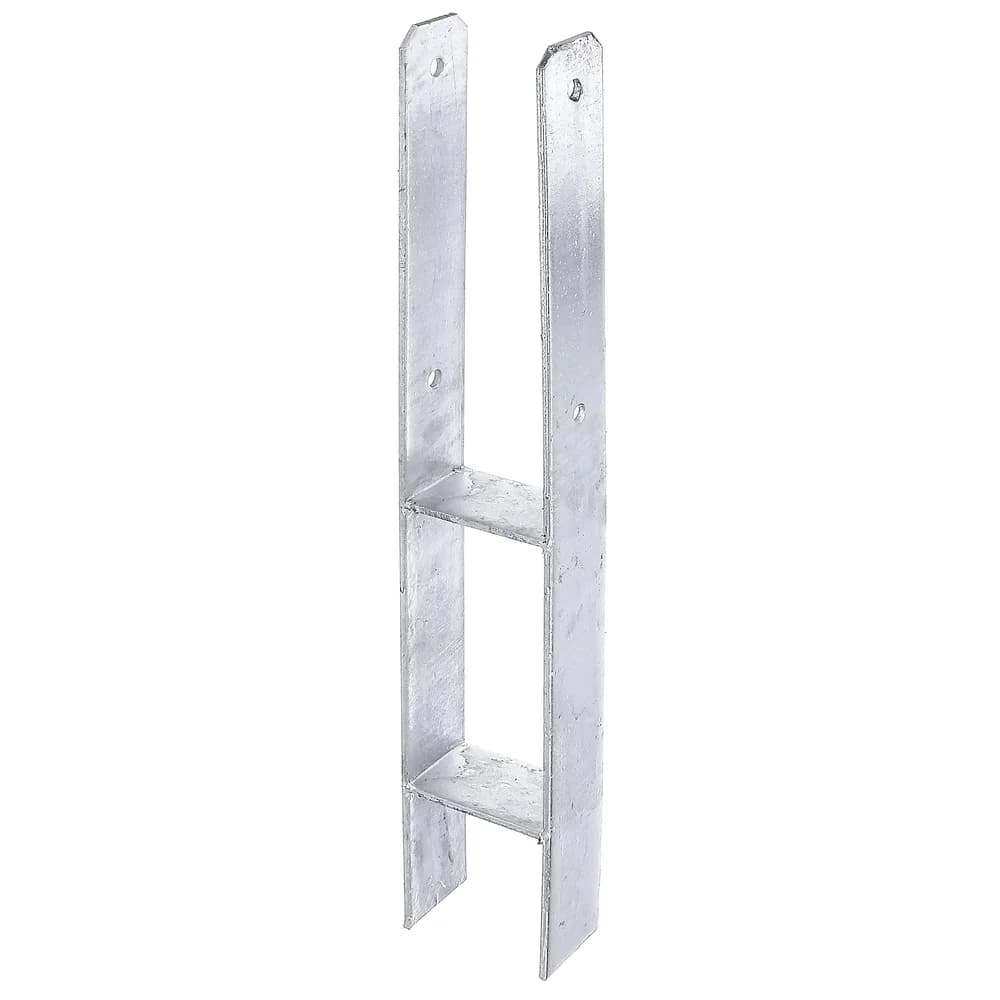 Alberts® H-Pfostenträger 300x60x5mm für verschiedene Pfostenstärken 90 mm