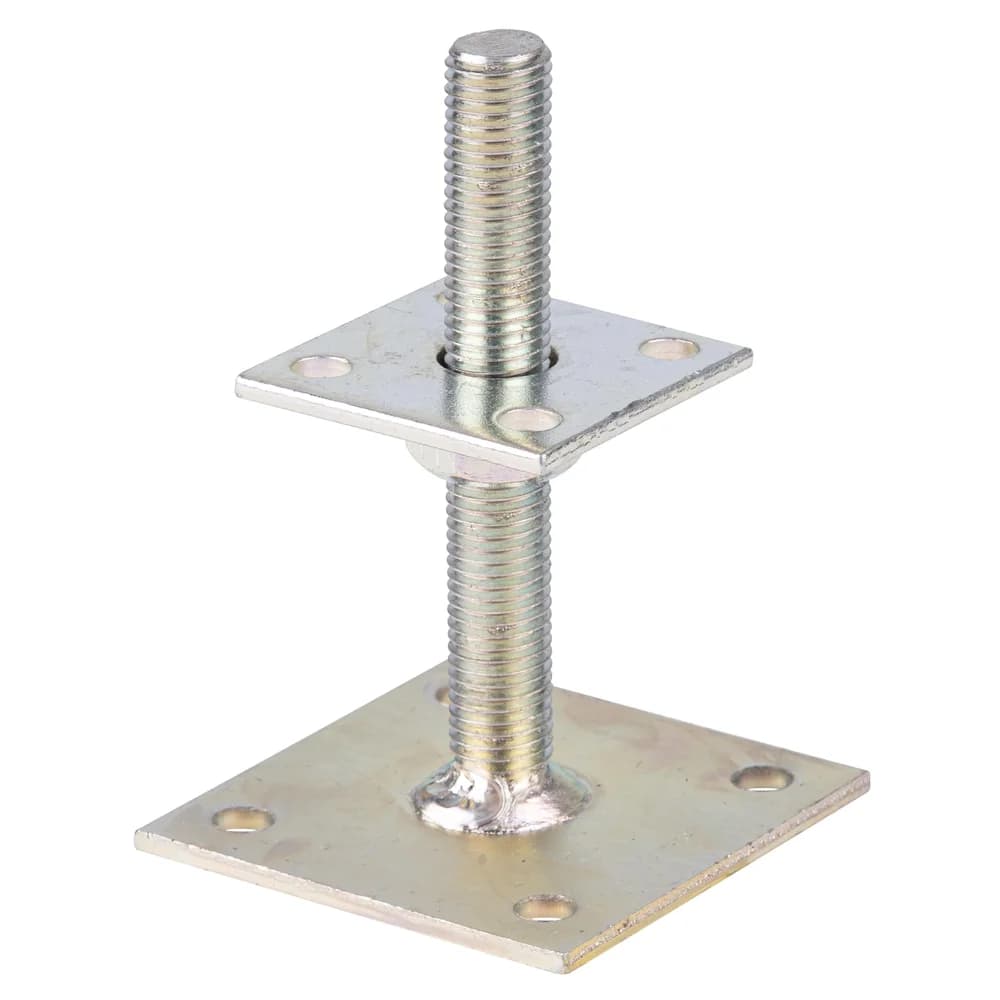 GAH Alberts I-Pfostenträger 70x70x100x100x150mm STA roh galvanisch,gelb verz - 218102