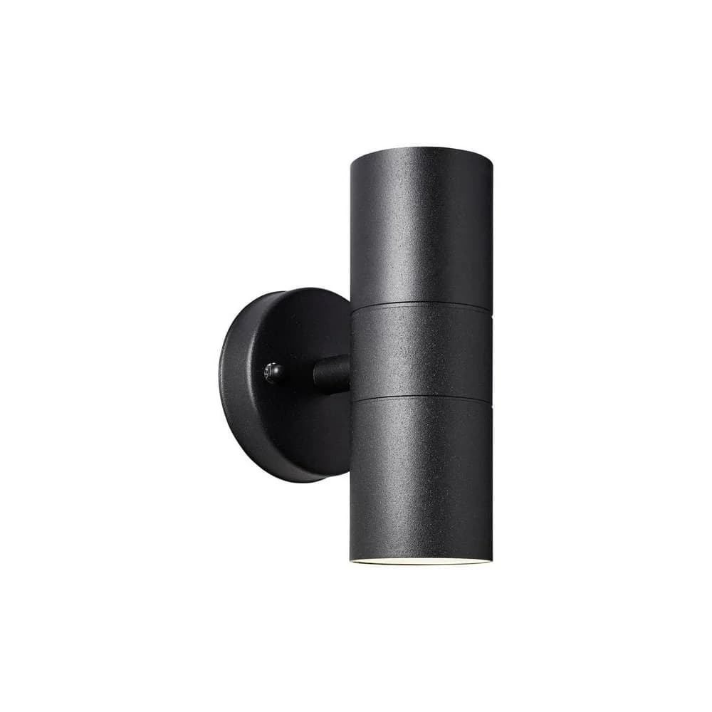Brilliant Wandleuchte Jandy 90966A06 Außenbereich Metall/Glas Outdoor Wand schwarz - ohne Leuchtmittel