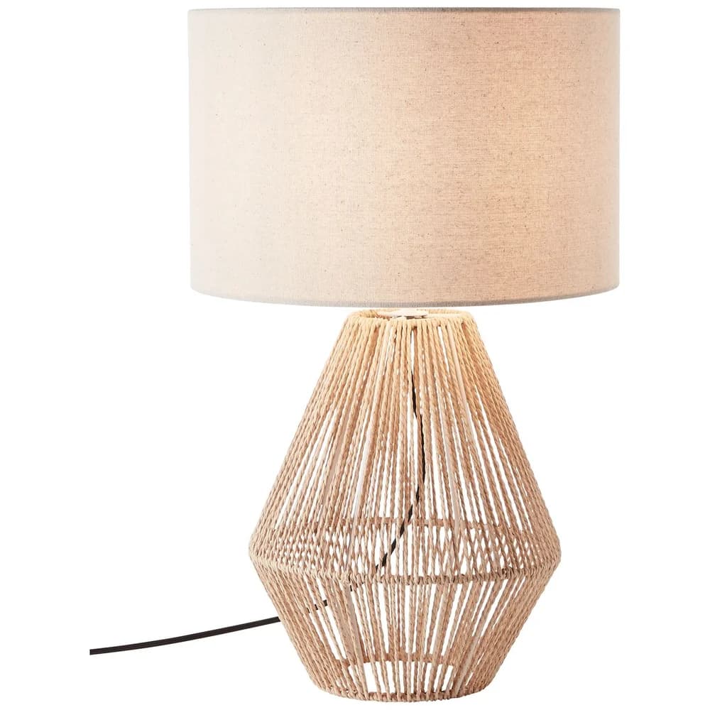 Brilliant Laraine Tischleuchte natur/beige
