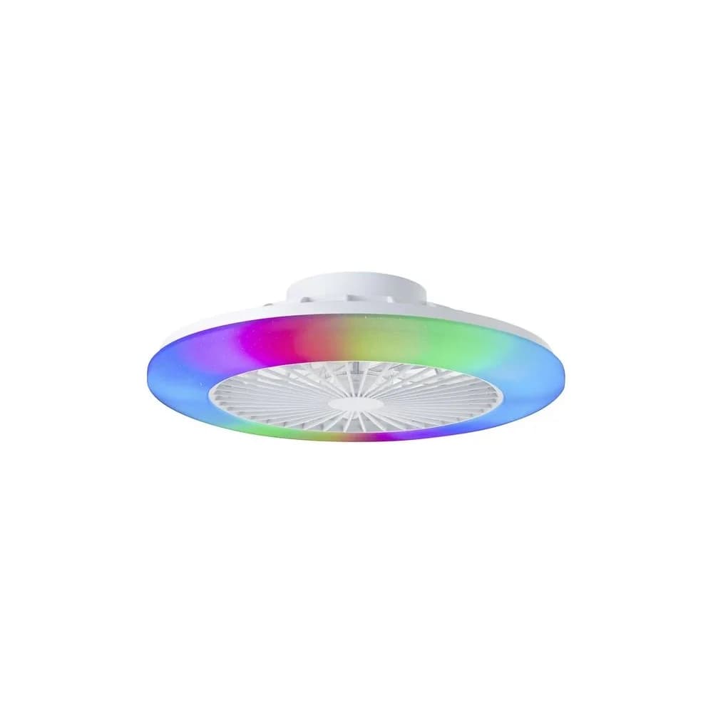 BRILLIANT LED-Deckenleuchte »Salerno«, 40W, 1900lm, 3000-6500K, Kunststoff/Metall, weiß - weiss