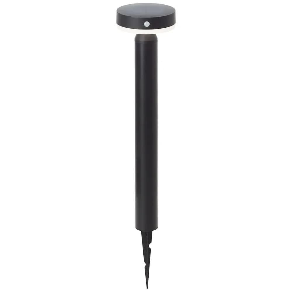 Brilliant Gartenleuchte Brilliant LED Solar-Außenleuchte Magua 4W, Inkl. Leuchtmittel, Dimmbar mit Bewegungsmelder schwarz