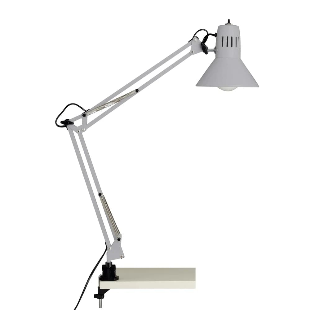 BRILLIANT HOBBY Schreibtischklemmleuchte 70 cm Metall Titan, 10802/11