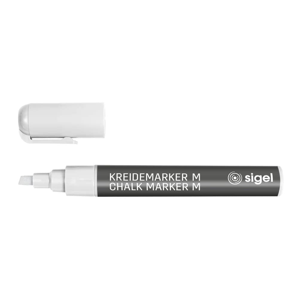 Sigel Kreidemarker 50 Keilspitze 1-5mm weiß