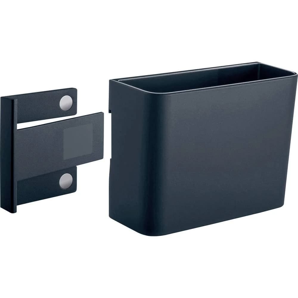 Sigel Stifteköcher M anthrazit mit Clip magnetisch, 120 x 94 x 51 mm