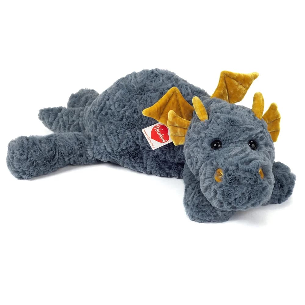 Teddy Hermann® Kuscheltier Drache Lottie 48 cm grau