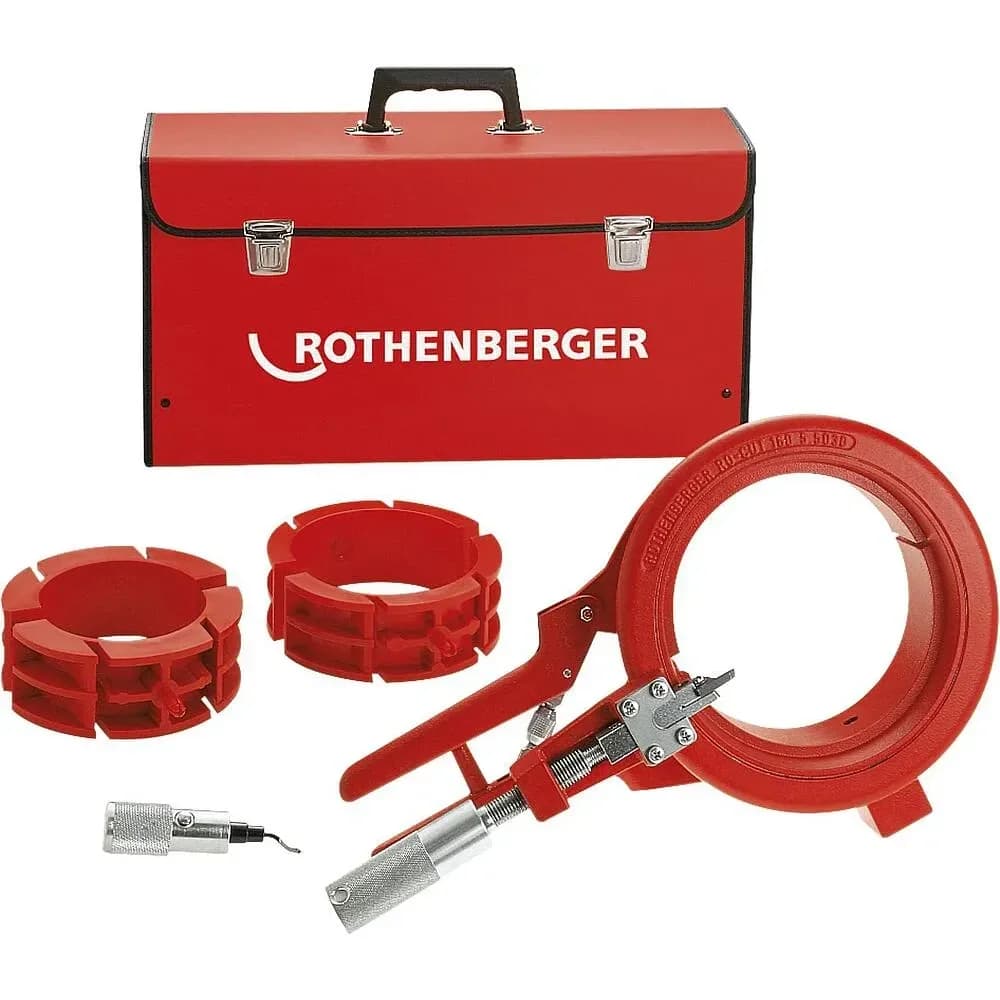 Rothenberger ROCUT 110 Set für Kunststoffrohre 50, 75 und 110mm