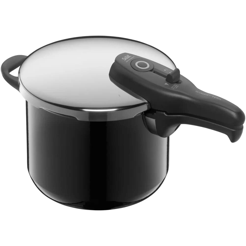 Silit Schnellkochtopf Sicomatic T-plus schwarz 6,5 l