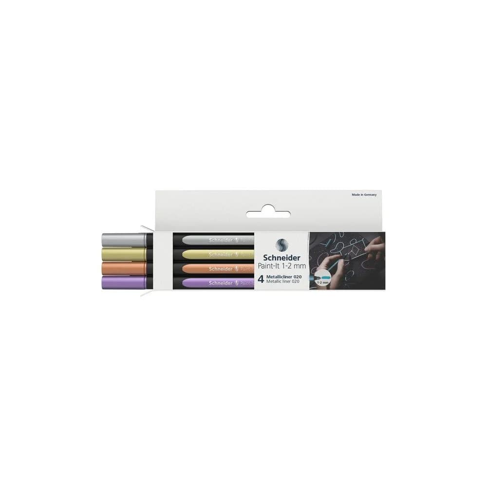 Schneider 020 Fineliner 1.0 - 2.0 mm Mehrfarbig