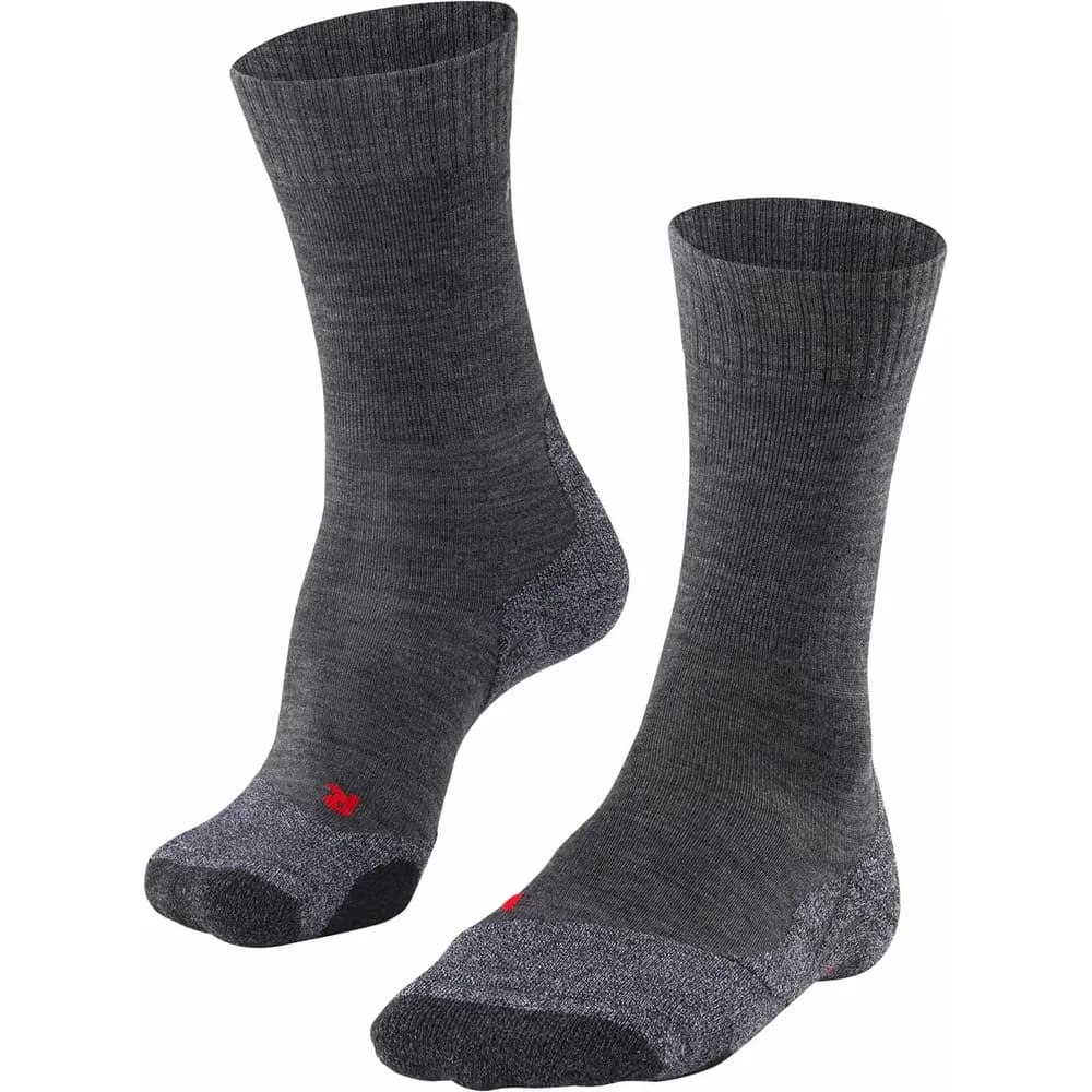 Falke Herren Socken TK2 Trekking - Asphalt Melange (3180) - 44-45