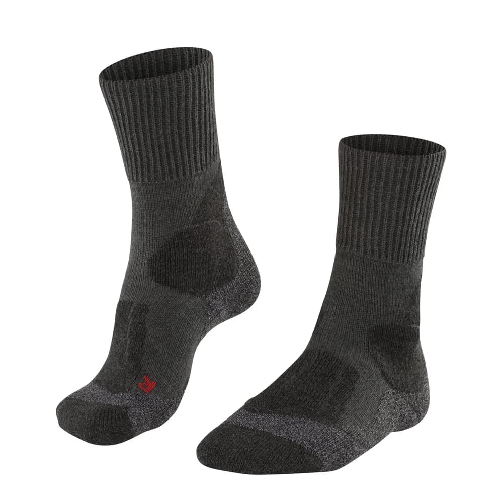 Falke TK1 Adventure Herren Trekking Socken asphalt mel. (3180) 42-43