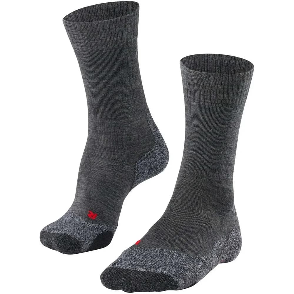 FALKE TK2 Trekkingsocken Damen asphalt mel 35-36