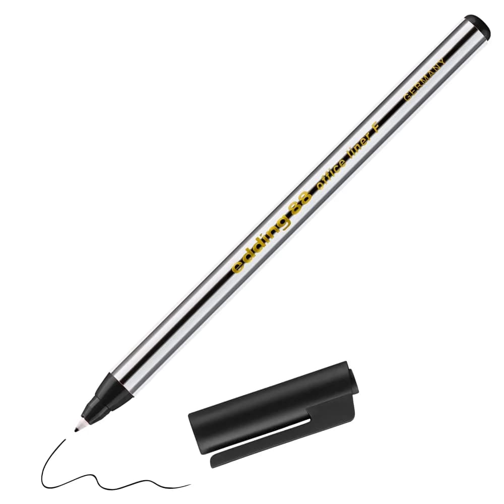EDDING 88SW - Fineliner, 0,60 mm, schwarz