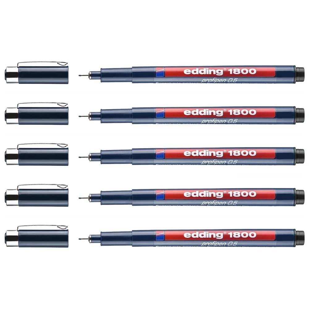 edding Fineliner 1800 Schwarz