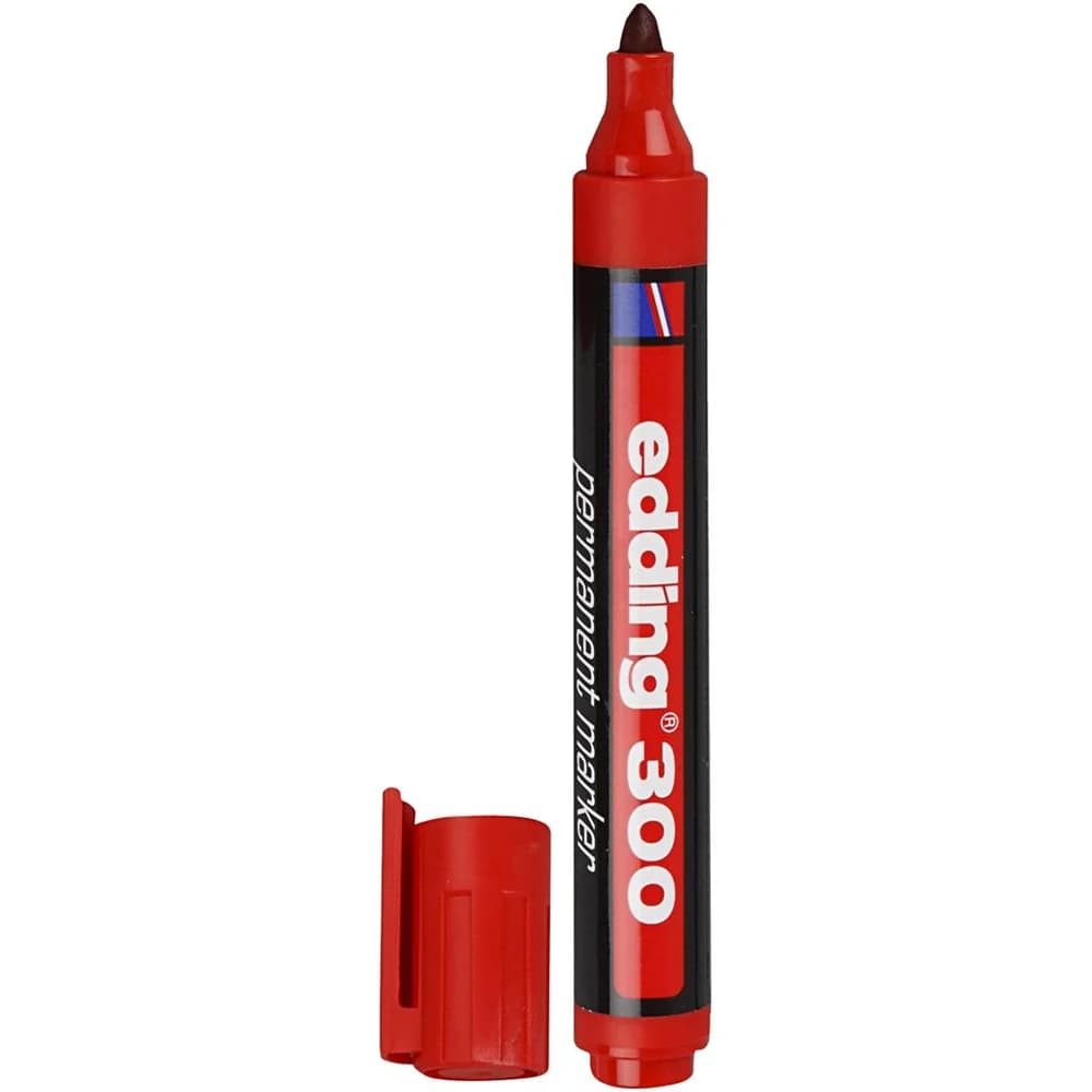 Edding Permanent-Marker »300« rot