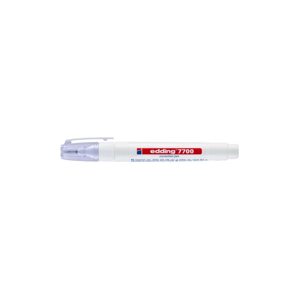 edding 7700 Korrekturstift weiß - Weiß