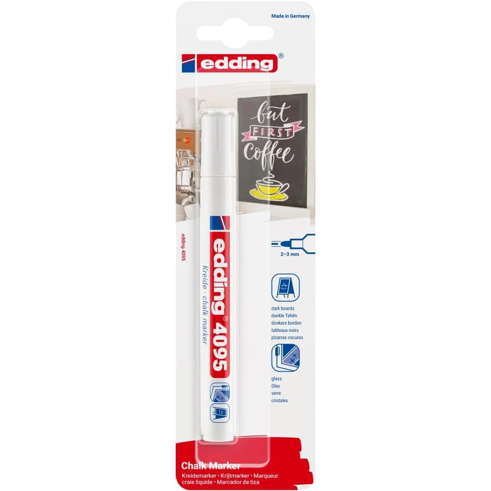 edding Marker edding Kreidemarker 4095 weiß