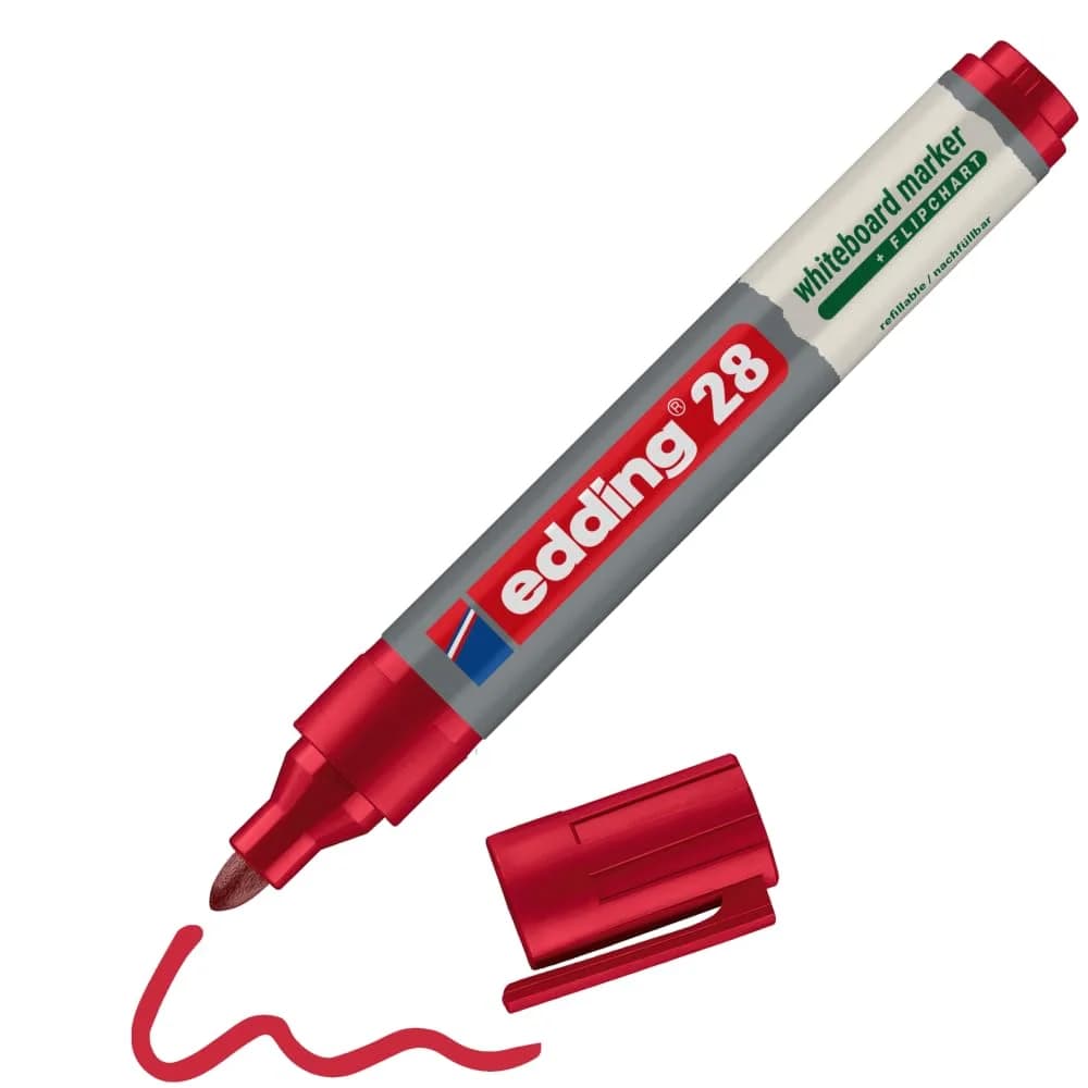 Edding Whiteboard-Marker »28« rot