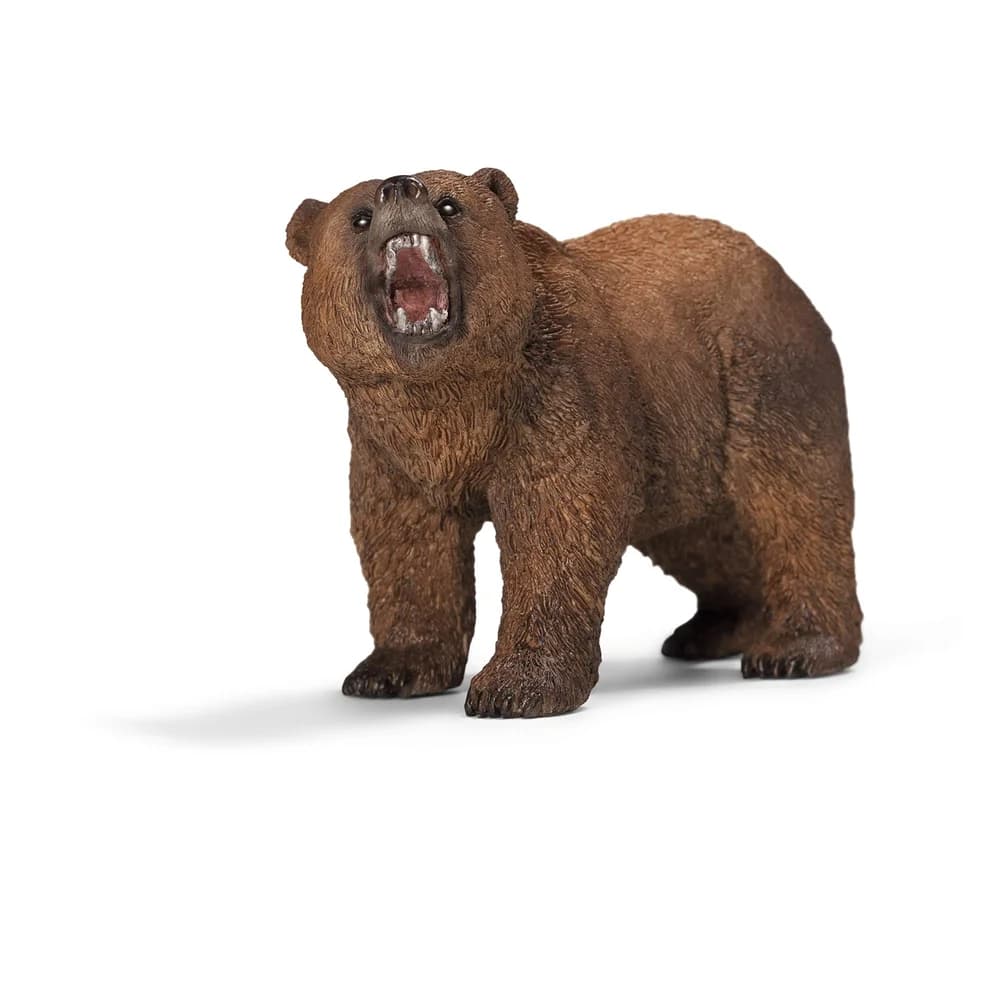 Schleich® Spielfigur WILD LIFE Grizzlybär Einzelfigur 14685
