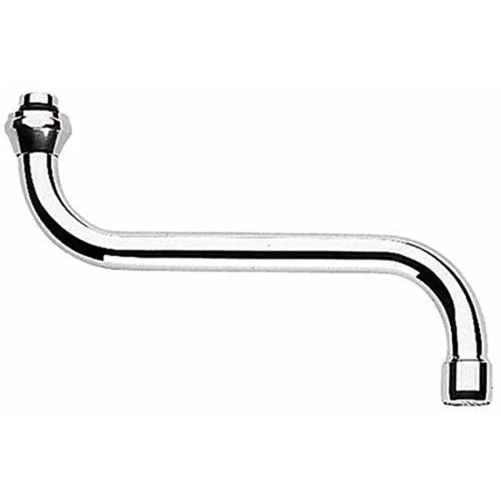 Grohe S-Auslauf chrom, Ausladung 200 mm, schwenkbar