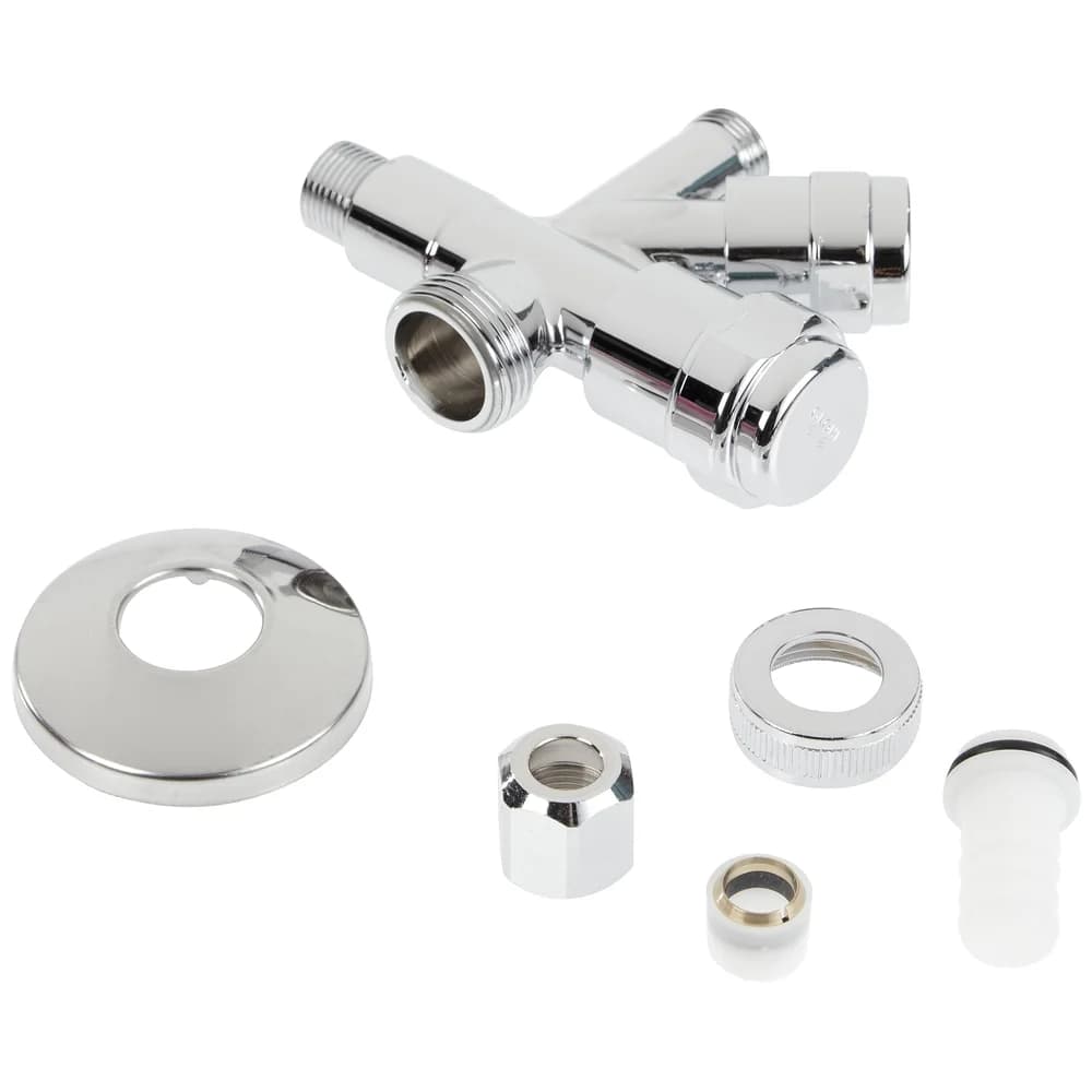 Grohe WAS Kombi-Eckventil 41070000 chrom, DN10, 3/8"