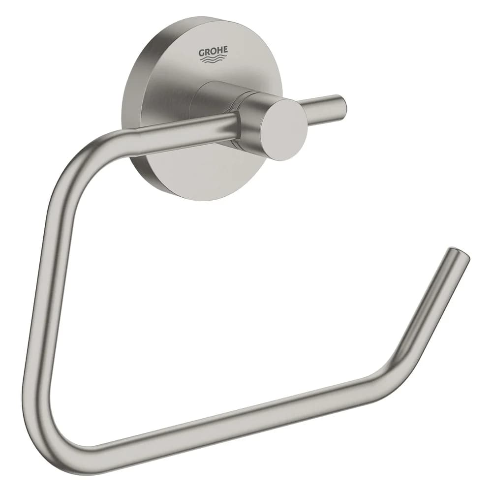 GROHE Essentials WC Papierhalter, Accessoires, 40689DC1, supersteel